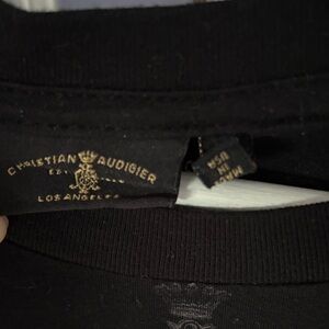 Christian Audigier Black Crewneck